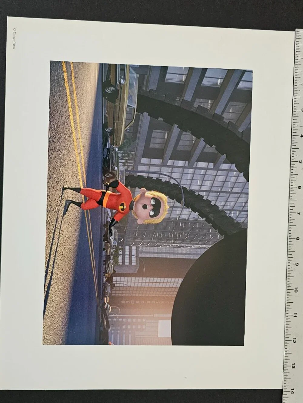 The Incredibles Lithograph - Disney Movie Club Large Format